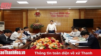 Phó Chủ tịch UBND tỉnh Lê Đức Giang chủ trì hội nghị nghe báo cáo một số nội dung về lĩnh vực nông nghiệp