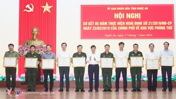 UBND tỉnh sơ kết 5 năm thực hiện Nghị định 21 của Chính phủ về Khu vực phòng thủ