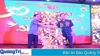 Gặp mặt kỷ niệm 30 năm thành lập Hội Chiến sĩ cách mạng bị địch bắt tù đày tỉnh Quảng Trị