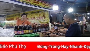 Gần 100 gian hàng tham gia Hội chợ Thương mại hàng tiêu dùng thành phố Việt Trì