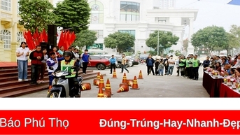 Trang bị kiến thức về an toàn giao thông cho công nhân, lao động