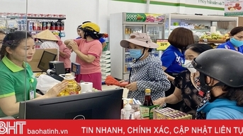 Khi Winmart+, Co.opfood có mặt tại nhiều vùng nông thôn Hà Tĩnh