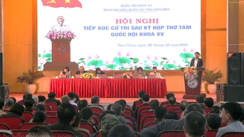 Đoàn đại biểu Quốc hội tỉnh tiếp xúc cử tri huyện Tủa Chùa