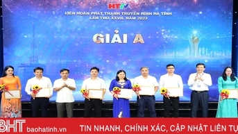 Trao 63 giải Liên hoan PT-TH Hà Tĩnh lần thứ XXVII