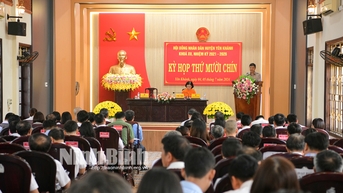 Kỳ họp thứ 19 HĐND huyện Yên Khánh khóa XV