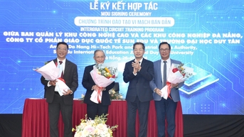 Hợp tác đào tạo thiết kế vi mạch, bán dẫn tại Khu Công nghệ cao Đà Nẵng