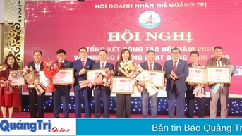 Hội Doanh nhân trẻ Quảng Trị tổng kết công tác hội năm 2024