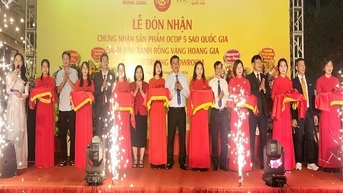 Bánh đậu xanh Hoàng Gia là sản phẩm đầu tiên của Hải Dương được trao chứng nhận OCOP 5 sao