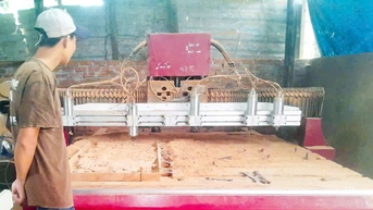 គំនូរឈើ 3D ប្លែកៗរបស់ហ្គីលីន