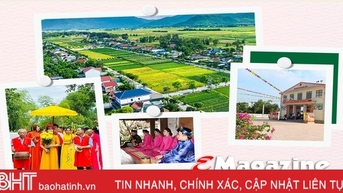 Hà Tĩnh kiên trì mục tiêu nông thôn hiện đại, bình yên, giàu bản sắc