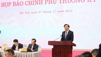 Họp báo Chính phủ thường kỳ tháng 11: KTXH 11 tháng đạt nhiều kết quả quan trọng