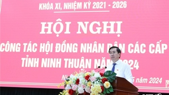 Hội nghị công tác HĐND các cấp tỉnh Ninh Thuận năm 2024