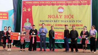 Ngày hội Đại đoàn kết toàn dân tộc bản Lọng Luông 1, 2