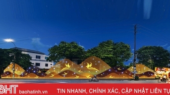 Thị xã Hồng Lĩnh đầu tư nhiều công trình làm đẹp đô thị