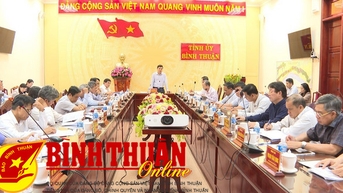 Họp phiên thứ nhất Tiểu ban Văn kiện Đại hội Đại biểu Đảng bộ tỉnh lần thứ XV