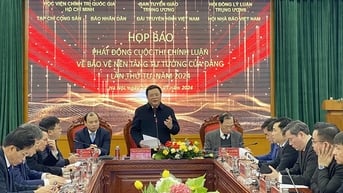 Phát động Cuộc thi chính luận về bảo vệ nền tảng tư tưởng của Đảng lần thứ tư, năm 2024