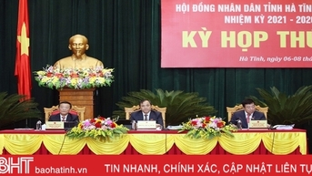 Sáng nay, HĐND tỉnh Hà Tĩnh khóa XVIII tiến hành bế mạc Kỳ họp 17