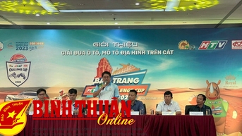 Bau Trang នឹង "ផ្ទុះ" ជាមួយការប្រណាំងរថយន្ត និងម៉ូតូនៅលើដីខ្សាច់