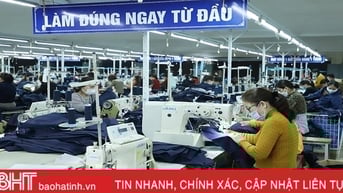 Chỉ số sản xuất tăng, công nghiệp Hà Tĩnh tiếp đà phát triển