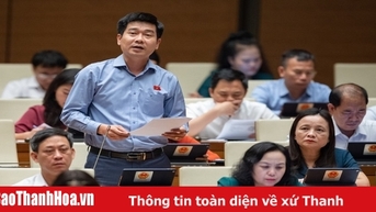 ĐBQH Lê Thanh Hoàn (Đoàn ĐBQH tỉnh Thanh Hóa) góp ý vào dự thảo Luật Tư pháp người chưa thành niên