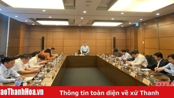 Đoàn ĐBQH tỉnh Thanh Hoá tham gia góp ý vào các dự án luật