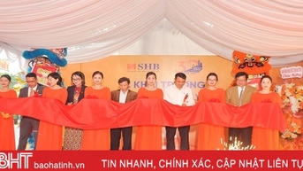 SHB Hà Tĩnh khai trương Phòng Giao dịch Lý Tự Trọng