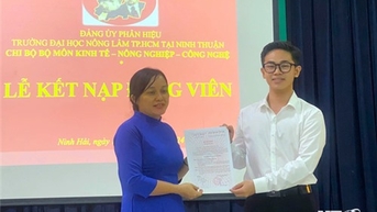 Tạo môi trường để đoàn viên, thanh niên rèn luyện, cống hiến và phấn đấu vào Đảng