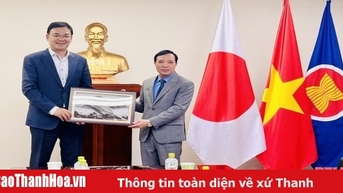 Đoàn công tác tỉnh Thanh Hóa làm việc với Đại sứ quán Việt Nam tại Nhật Bản