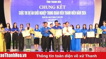 Chung kết và trao giải cuộc thi “Dự án khởi nghiệp trong đoàn viên, thanh niên năm 2024”