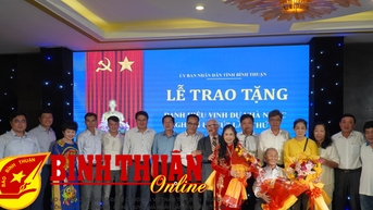 Vinh danh 3 nghệ sĩ ưu tú của Bình Thuận