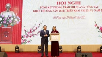 Khen thưởng nhiều tập thể, cá nhân trong phong trào thi đua năm 2024