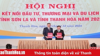 Kết nối đầu tư, thương mại và du lịch tỉnh Sơn La và Thanh Hóa năm 2024