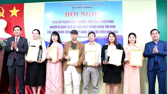 Bán lẻ hàng hóa và doanh thu dịch vụ tiêu dùng năm 2024 ước đạt gần 72,6 nghìn tỷ đồng