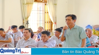 គណៈប្រតិភូក្រុមប្រឹក្សាប្រជាជនខេត្ត និងក្រុមប្រឹក្សាប្រជាជនទីក្រុង Dong Ha បានជួបជាមួយអ្នកបោះឆ្នោតនៅសង្កាត់ Dong Giang និង Dong Thanh។
