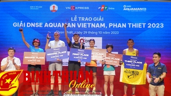 ពិធីប្រគល់ពានរង្វាន់ DNSE Aquaman Vietnam, Phan Thiet ឆ្នាំ 2023