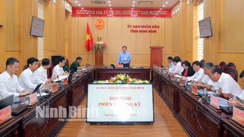 UBND tỉnh tổ chức hội nghị phiên thường kỳ