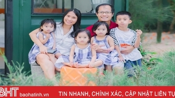 Hành trình sinh 3 của người mẹ Hà Tĩnh mang đa thai hiếm gặp