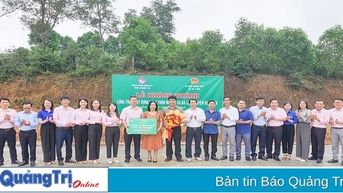 Hỗ trợ xã Ba Lòng xây dựng nông thôn mới hiệu quả