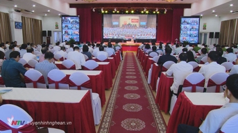 Nghệ An kết nối gần 600 điểm cầu dự hội nghị toàn quốc quán triệt Quy định số 144 và Chỉ thị số 35 của Bộ Chính trị