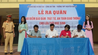 Đồng loạt tổ chức lễ ra quân thực hiện cao điểm