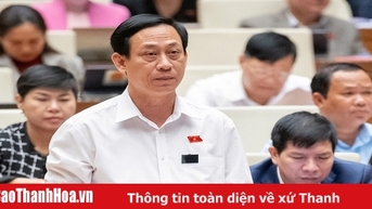 ĐBQH Mai Văn Hải (Đoàn ĐBQH tỉnh Thanh Hóa) tham gia góp ý về dự án Luật Đầu tư công (sửa đổi) 