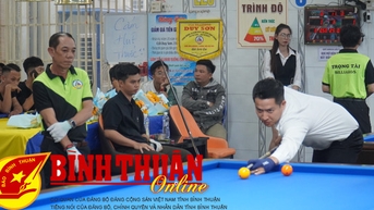 Khai mạc Giải Bida Carom 3 băng Phan Thiết mở rộng