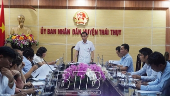 Thái Thụy tập trung triển khai giải phóng mặt bằng dự án tuyến đường bộ cao tốc Ninh Bình- Hải Phòng