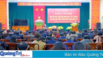 សន្និបាតបូកសរុបការអនុវត្តសេចក្តីសម្រេចចិត្តលេខ ១៨-NQ/TW របស់គណៈកម្មាធិការមជ្ឈិមបក្ស