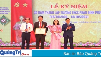 Kỷ niệm 20 năm thành lập Trường THCS Phan Đình Phùng
