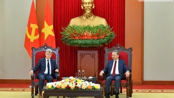 Tổng Bí thư Tô Lâm tiếp Đoàn Bí thư toàn quốc Đảng Cộng sản Pháp