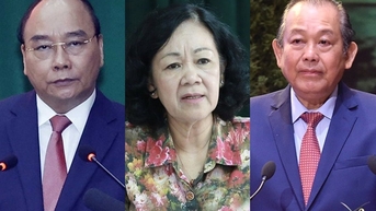 Bộ Chính trị cảnh cáo các ông Nguyễn Xuân Phúc, Trương Hòa Bình, khiển trách bà Trương Thị Mai