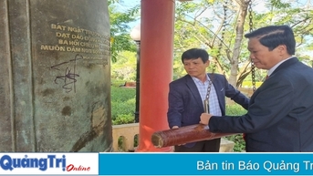Đoàn công tác Vụ địa phương II, Ban Tổ chức Trung ương tri ân các anh hùng liệt sĩ