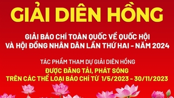 Thể lệ Giải Diên Hồng lần thứ II - năm 2024