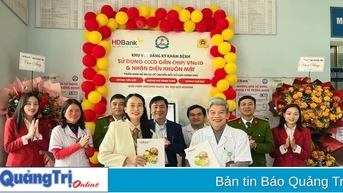 Bàn giao KIOSK y tế thông minh cho Bệnh viện Đa khoa khu vực Vĩnh Linh